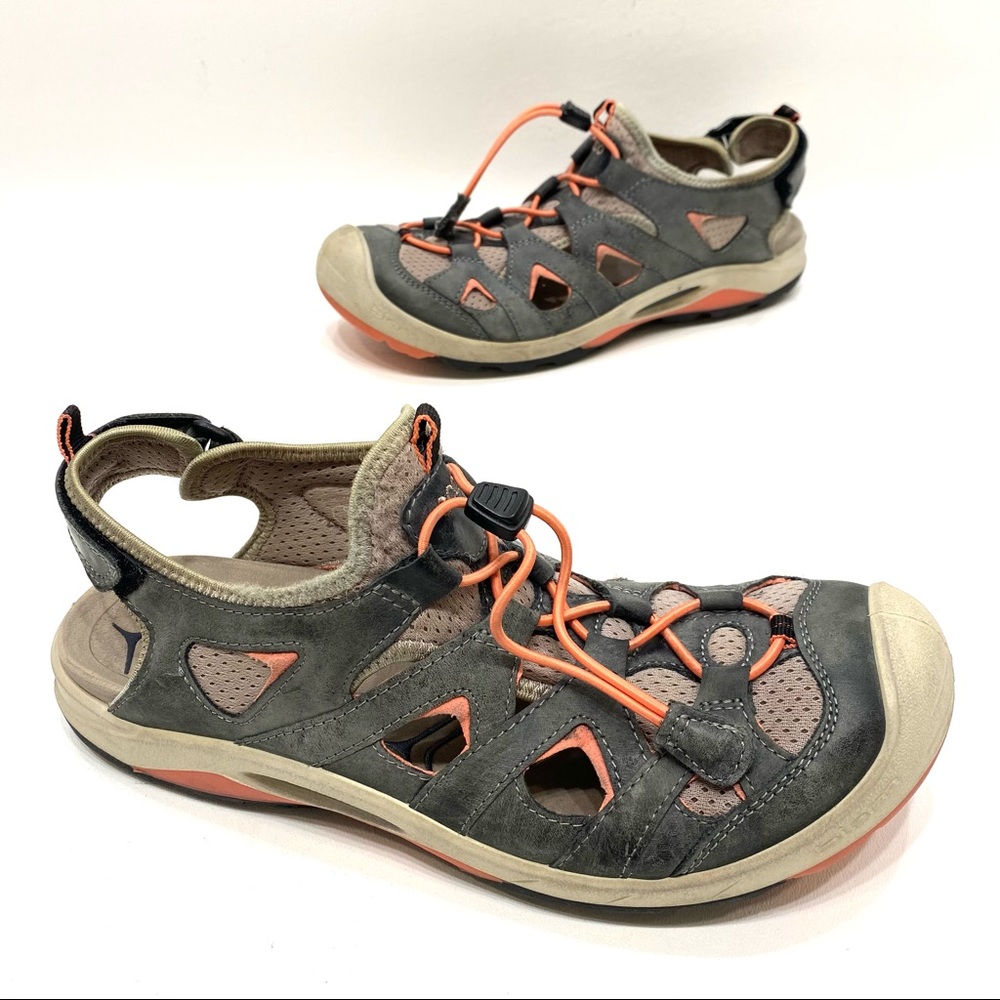 Ecco biom yak leather women’s sandals hiking 39